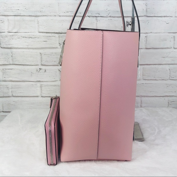 2PCS Coach Town Leather Tote Wallet Set - Picture 3 of 8